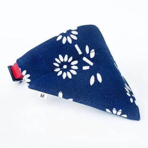 Bandana per Cane Fiore Blu